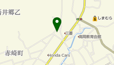 有限会社川村塗料の地図画像