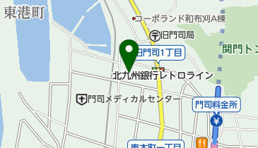 北九州市消防局 門司消防団 第6分団の地図画像