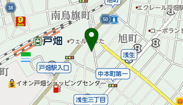 内田百貨店の地図画像