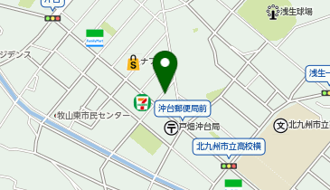 エフコープ生活協同組合 店舗 戸畑西店の地図画像