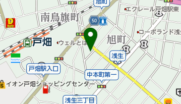 フナツ生花店の地図画像