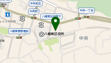 北九州市役所 子ども家庭局 八幡東区親子ふれあいルームの地図画像