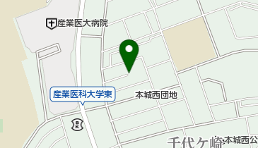 医生丘児童クラブの地図画像