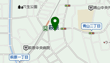 萩原米穀店の地図画像