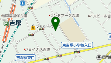 KCA薬局の地図画像