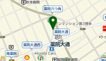 福井書道塾の地図画像