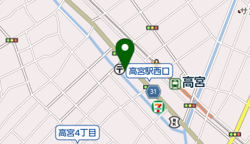 株式会社ピーキューブの地図画像