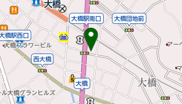 窪田はり灸院の地図画像