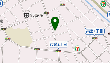 ヘアーサロンミヤザキの地図画像