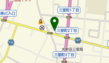 秋吉商会の地図画像