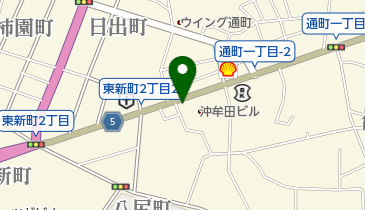 若松商店の地図画像