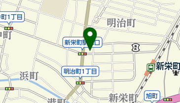 アオバ理容 新栄町店の地図画像