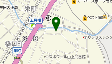 レストランオハラの地図画像