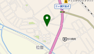 下山自動車の地図画像