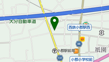 明治安田生命保険相互会社久留米支社筑後小郡営業所の地図画像