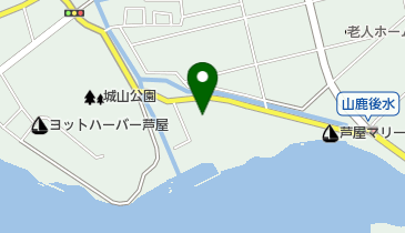 国土交通省山鹿排水機場の地図画像