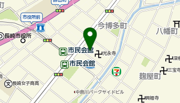 ベルジュバンスサロン椿の地図画像