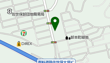 長崎県計量検定所県北検査場の地図画像