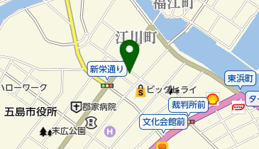 お食事処八波の地図画像