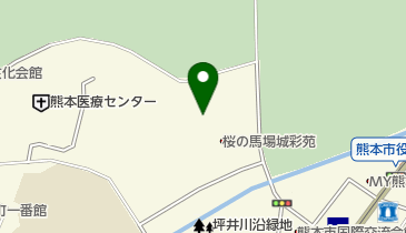 森からし蓮根有限会社 熊本城店の地図画像
