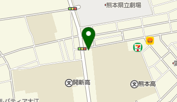 早稲田スクール 高校部・東進衛星予備校・熊本県劇通り校の地図画像