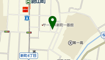 東洋整体院の地図画像