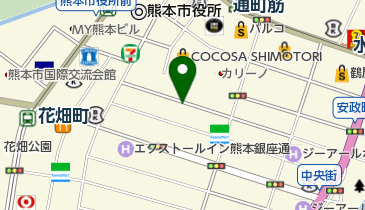 リーガルシューズ熊本店の地図画像