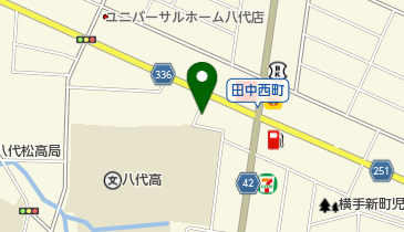 ふく福八代店の地図画像