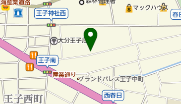 有限会社王子板金の地図画像