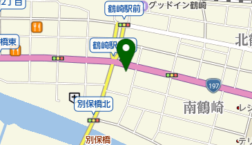 鶴崎衣料の地図画像