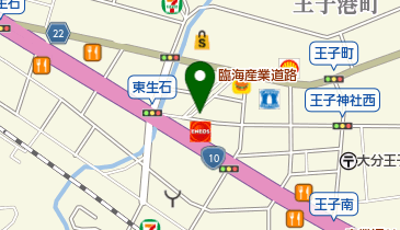 プレイ美容室の地図画像