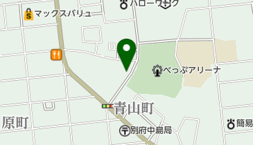 青山町公民館の地図画像