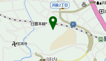 長覚寺の地図画像