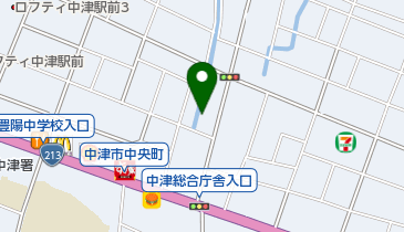 中津菓子工房スイート・アンジュの地図画像