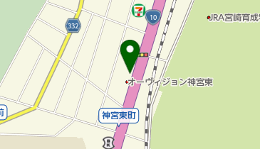 落合スポーツ店の地図画像