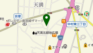 ラベンダーファーマシーの地図画像