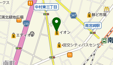 株式会社ロベルト宮崎店の地図画像