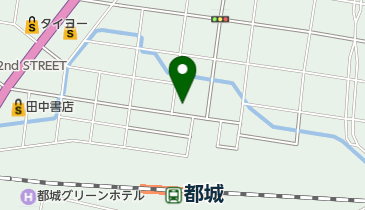 末日聖徒イエス・キリスト教会都城支部の地図画像