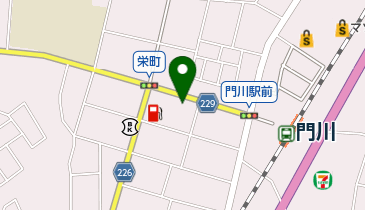 熊沢理容所の地図画像