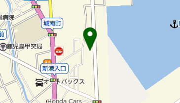 全日本港湾労働組合鹿児島支部の地図画像