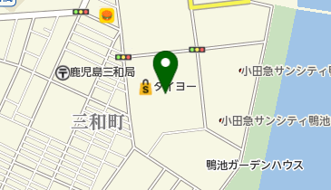 花の店花咲鴨池ハイム本店の地図画像