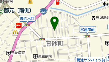 日世株式会社鹿児島ステーションの地図画像