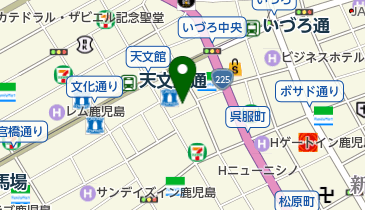 南日観光株式会社の地図画像