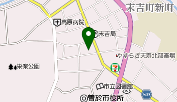 春代美容室の地図画像