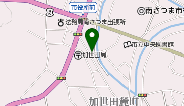 さつま亭の地図画像