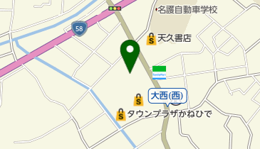 我琉そばの地図画像