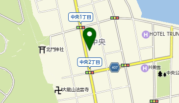 なか美容室の地図画像