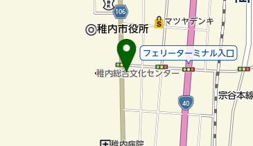 朝日生命保険相互会社稚内出張所の地図画像