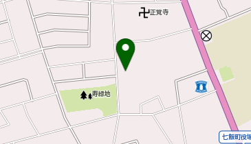 グループホームあずましの里ななえの地図画像