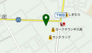 洗濯王ヨークベニマル牛久南店の地図画像